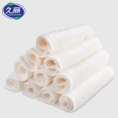 China Sustainable Logo Bamboo Fiber Eco Friendly Cleaning Cloths for sale