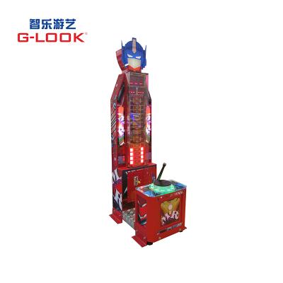 China Retro Chinese Arcade Hammer Game Machine W680*L1000*H3500mm for sale