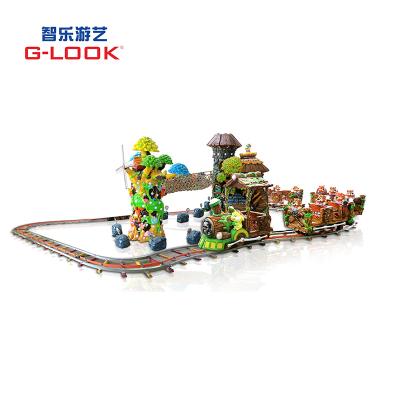 China made in china jungle fight amusement park train rides on sale 3000*8500*3400mm for sale