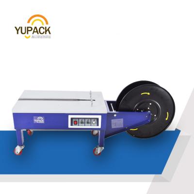 China YS-B1 semi-automatic CLOTHING strapping machine with low table for sale