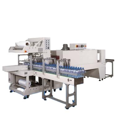 China Automatic Beverage Sleeve Sealing Paddle Type Tray Shrink Wrapping Machine for sale