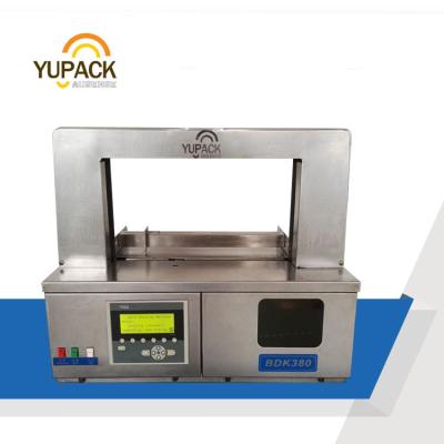 China CLOTHING Stainless Steel Banknote Cash Money Paper Banding Machines for sale