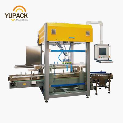 China Food Top Load Automatic Parallel Robotic Case Packer Packing Machinery For Soft-bags And Pouches / Robot Case for sale