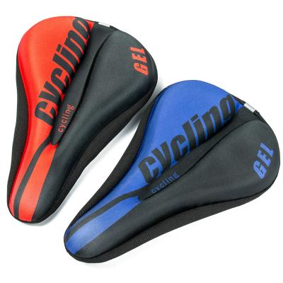 China Single Soft Memory Sponge Surface Saddle Road Bike Saddle Shockproof Bicycle Saddle Seat for sale