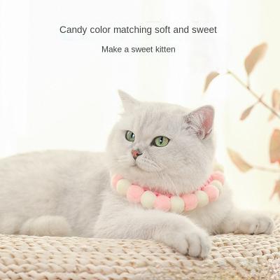 China Factory direct personalized hot selling cute pet necklace special handmade cute pet necklace for sale