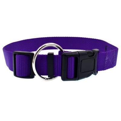 China Hot Brand New Pet Collar Buckle Metal Recommendation Pet Collar Nylon Pet Collar for sale