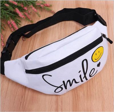 China Water Proof Custom Print Polyester Waist Bag Oxford Running Pussy Pack For Sports for sale