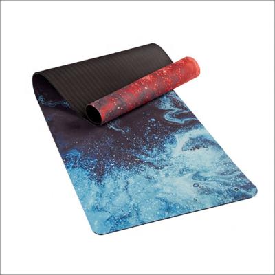 China SPORT Eco-friendly Colorful Non-slip Natural Rubber Yoga Mat For Gym for sale