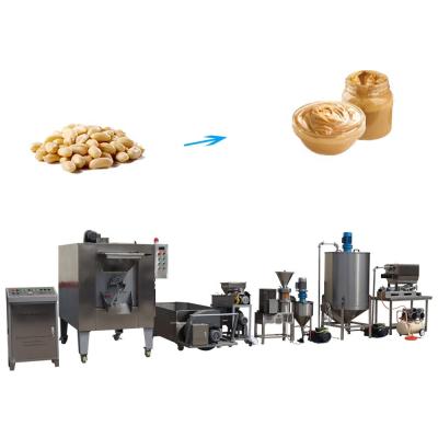 China Easy Operation Peanut Butter Making Line Machinery Tahini Hummus Nut Butter Production Machine Maker Production for sale