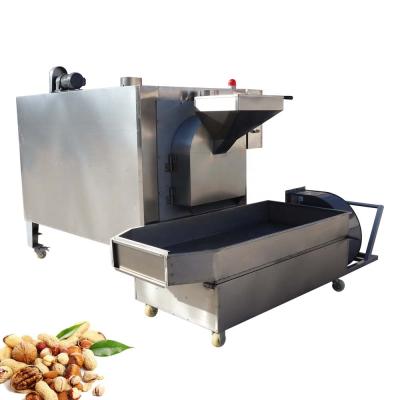 China Thickened Insulation Layer Hot Selling Commercial Popular Design Roasted Gas Or Electric Peanut Roasting Machine for sale