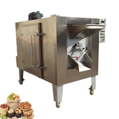 China Insulation Layer Commercial Use Plant Peanut Almond Chestnut Thickened Industrial Roasting Machine On Sale for sale