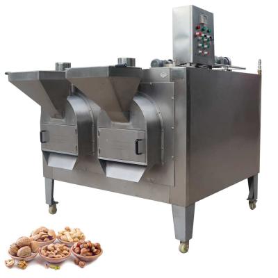 China Insulation Thickened Layer Roasted Salted Peanut Making Machine Almond Roasting Machine Peanut Cashew Nut Roasting Machine for sale