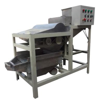 China There is no oil when factory supply stainless steel industrial walnut peanut almond slivered cutting machine for sale