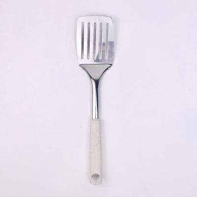 China GOURMAID Stainless Steel Sustainable Utensil ECO Anti-Scald Slotted Turner for sale