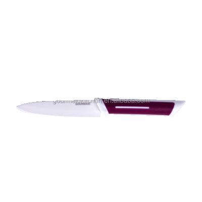 China Kitchen Viable Zirconia GOURMAID Ceramic Knife 4 Inch Fruit Zirconia Ceramic Knife for sale