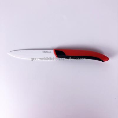 China GOURMAID Viable Premium Zirconia Ceramic Knife 4 Inch Fruit Zirconia Ceramic Knife for sale