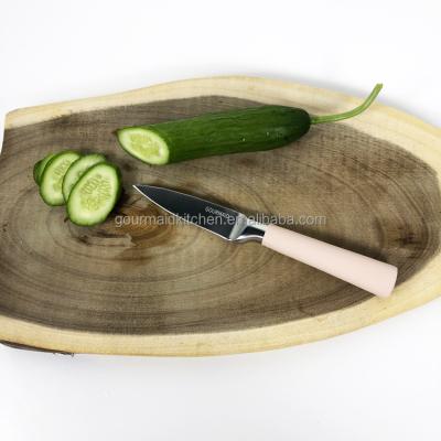 China Viable High Quality GOURMAID S/S Peeling Knife 3.5 Inch Fruit Stainless Steel Knife for sale