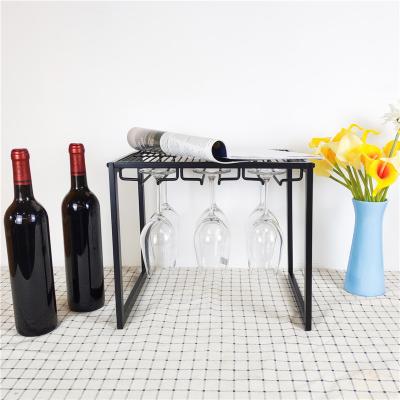 China GOURMAID Sustainable Stackable Stemware Rack Wine Glass Storage Rack for sale