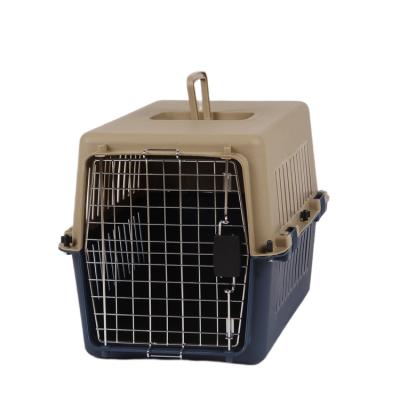 China GOURMAID CLASSICS Plastic Portable Pet Carrier Cat Dog Cages Travel Size 1 for sale