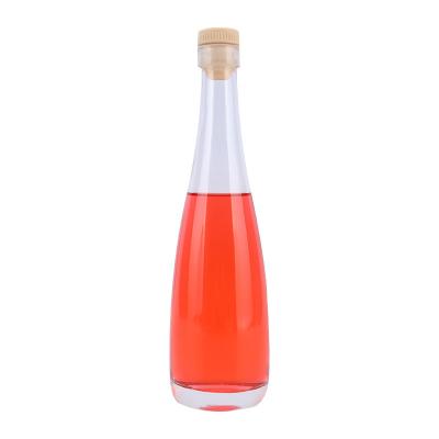 China Factory Wholesale Beverage Glass Bottle Beverage Bottle Glass Thick Base Beverage Bottle 330ml 500ml for sale