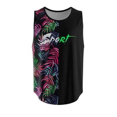 China QUICK DRY Mens Sport Wear Workout Clothes Activewear Custom Mens Gym Tops Fitness Tank Vests for sale