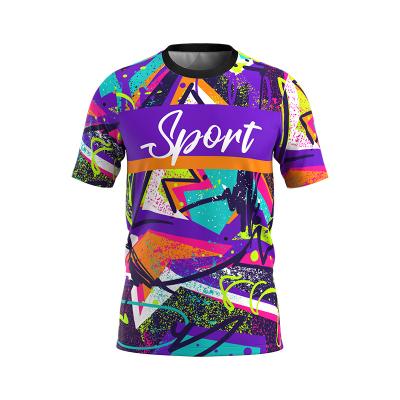 China Antibacterial Custom Breathable Screen Printing Soccer Star Profile One Custom T-Shirt for sale