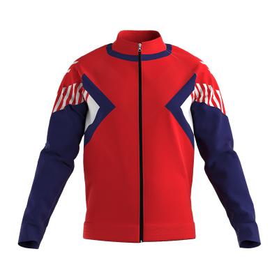 China Plus Size Sports Jacket Sublimation Training Track Warm Up Jacket Tracksuit for sale