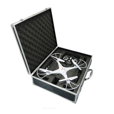 China Waterproof shockproof dustproof aluminum drone carrying case for Syma X5C X5C-1 X5SW X5SC rc quadcopter drone for sale