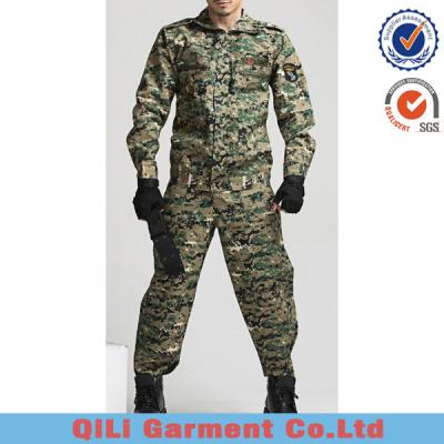 China Breathable Cheap Combat BDU Uniform, Military Uniform, Digital Camouflage Army Uniform For Battle Men for sale