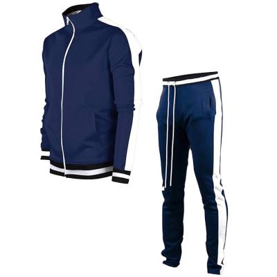 China OEM 2021 High Quality Mens Breathable Factory Tracksuits Slim Fit Fitness Sweat Suit Custom Tracksuit For Men for sale