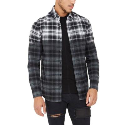 China Wholesale OEM China anti-pilling verified shirt custom mens flannel shirt 100% cotton for sale