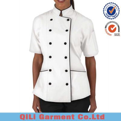 China 2017 hot sale high quality chef's jacket fresh rasturing uniform kitchen cooking chef for sale