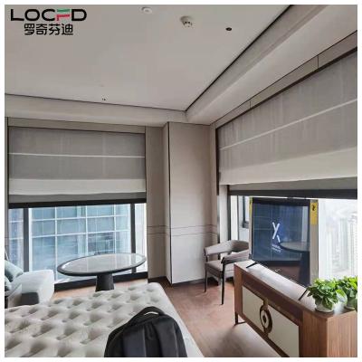 China Custom Protection Zipper Outdoor UV Resistant Windproof Track Screen Electric Roller Blinds for sale