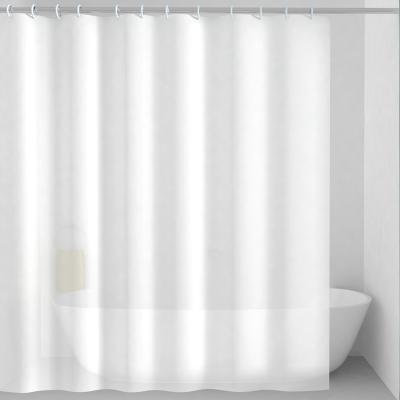 China PVC PEVA Sustainable Clear Bathroom Shower Curtain Transparent SHOWER LINER for sale