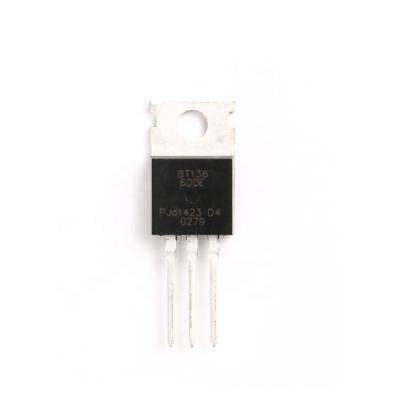 China 100% Original Standard IC 12A 600V Electronic Components TO-220 BT138-600E for sale