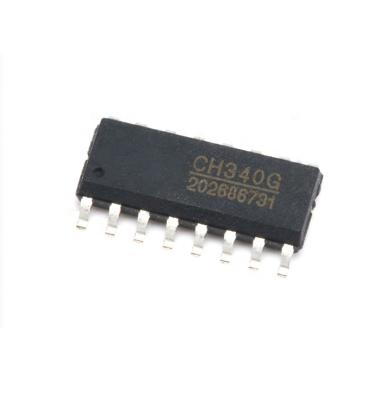 China 100% Standard Original CH340 Usb To Serial Port IC Chip CH340G SOP-16 for sale