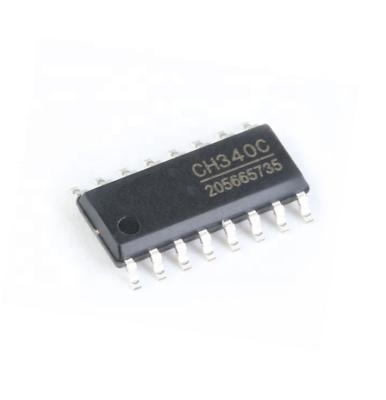 China High quality SOP16 standard USB to serial port chip IC CH340C SOP-16 with BOM service for sale