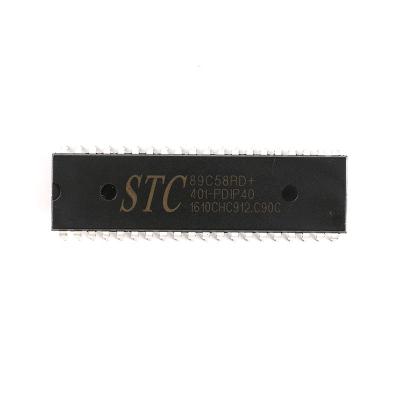 China 100%Original Electronic Components IC Standard Chip STC89C58RD+40I-PDIP40 for sale