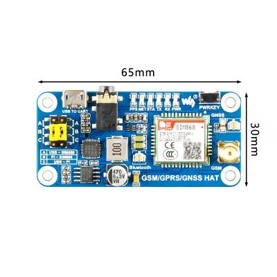 China Raspberry pi 4B zero of raspberry pi 4 development expansion board GSM GPRS GPS Ble SIM868 for sale