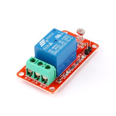 China Sealed 1 Module Photosensitive Lamp Switch Channel 5V Relay Sensor Module For Arduino DIY for sale