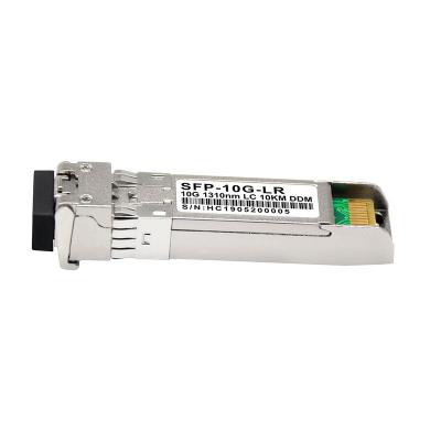 China FTTH FTTB FTTX Network SFP-10G-LR SFP Modules 10gb hpe transceiver 1310nm 10km LC port SFP optical modules for sale