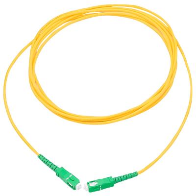 China SC-SC Fiber Optic Patch Cord Cable Fiber Optic Patch Cord 1/3/5/10/20/30M Jumper Single Mode Simplex 3mm Fibra for sale