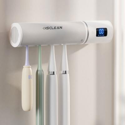 China ABS+Food Grade Material Wave Open 5000mAh Battery UV Light Toothbrush Holder Electric Toothbrush Auto Dry UV Light One-UV for sale