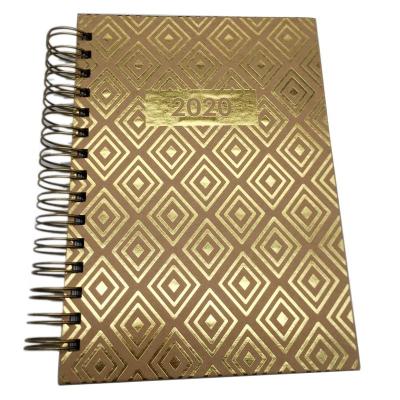 China Custom New Design Spiral Kraft Hardcover Life Journal Notebook for sale