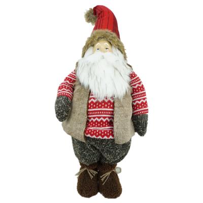 China Christmas Decoration China Manufacture 43 Inch Large Christmas Decoration Santa Claus Gnome Stuffed Toy Plush Decor for sale