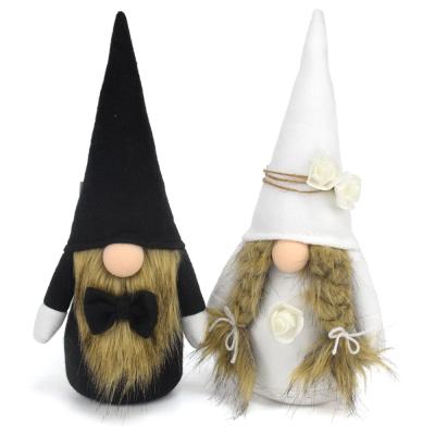 China Wearing Gnome Wedding Gifts Gnomes Tomte Gnomes Married Ornament Handsome Wedding Gnome Wedding for sale