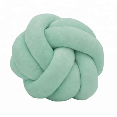 China The other Nordic style pure Chinese knot ball type of floor printed pillow cushion with handmade for sale