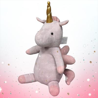 China Cozy Pink Unicorn Plush Toy Custom Cute Soft Stuffed Plush Toy Shaped Unicorn Gift Doll For Room Decoration for sale