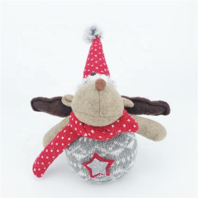 China Reindeer Felt Christmas Tree Decoration Cute Christmas Tree Decoration Small Plush Hanging Hanging Hanging for sale