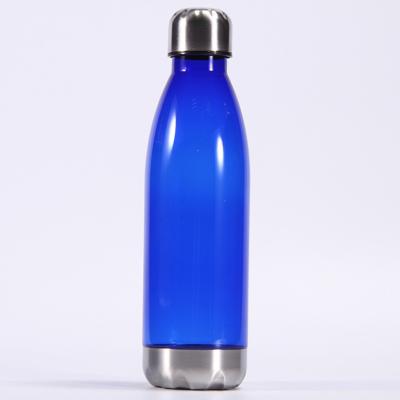 China Sustainable Portable Outdoor Cute Drinking Water Bottle Recycled Plastic Tritan Bottle For Kids Bpa Free for sale